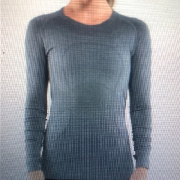 Lululemon Gray Run Swiftly Tech Long Sleeve 2.0 - Picture 5 of 6